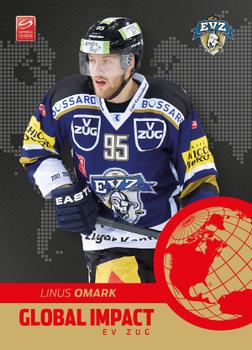 2012-13 Swiss National League - Global Impact #GI12 Linus Omark Front