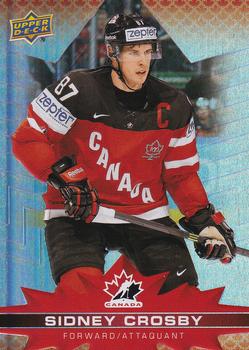 2021-22 Upper Deck Tim Hortons Team Canada #2 Sidney Crosby Front