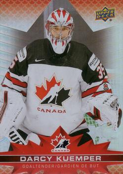 2021-22 Upper Deck Tim Hortons Team Canada #3 Darcy Kuemper Front