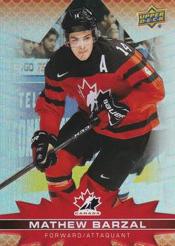 2021-22 Upper Deck Tim Hortons Team Canada #6 Mathew Barzal Front