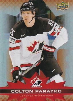 2021-22 Upper Deck Tim Hortons Team Canada #9 Colton Parayko Front