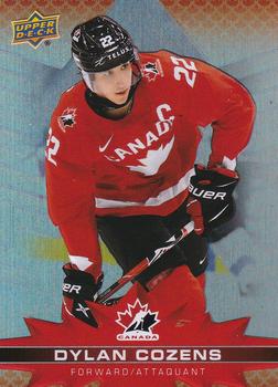 2021-22 Upper Deck Tim Hortons Team Canada #11 Dylan Cozens Front