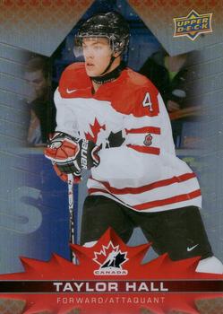 2021-22 Upper Deck Tim Hortons Team Canada #18 Taylor Hall Front