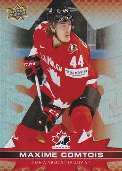 2021-22 Upper Deck Tim Hortons Team Canada #19 Maxime Comtois Front