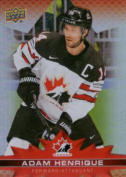 2021-22 Upper Deck Tim Hortons Team Canada #39 Adam Henrique Front