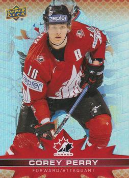 2021-22 Upper Deck Tim Hortons Team Canada #40 Corey Perry Front