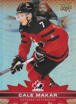2021-22 Upper Deck Tim Hortons Team Canada #43 Cale Makar Front