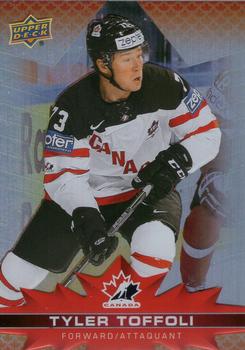 2021-22 Upper Deck Tim Hortons Team Canada #58 Tyler Toffoli Front
