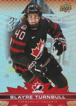 2021-22 Upper Deck Tim Hortons Team Canada #83 Blayre Turnbull Front