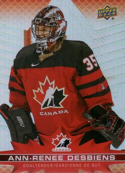 2021-22 Upper Deck Tim Hortons Team Canada #85 Ann-Renee Desbiens Front