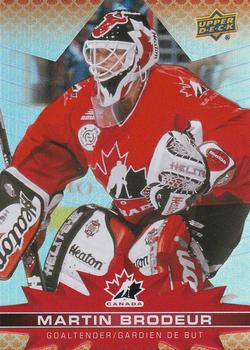 2021-22 Upper Deck Tim Hortons Team Canada #88 Martin Brodeur Front