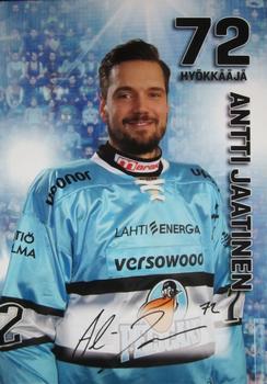 2015-16 Finnish Pelicans Lahti #NNO Antti Jaatinen Front