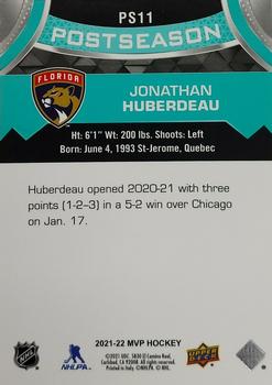 2021-22 Upper Deck MVP - Postseason #PS11 Jonathan Huberdeau Back