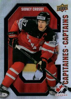 2021-22 Upper Deck Tim Hortons Team Canada - Canada's Captains #CC-5 Sidney Crosby Front