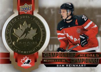 2021-22 UD Tim Hortons *Team Canada* Medals Championship Card #M-5 Sidney  Crosby