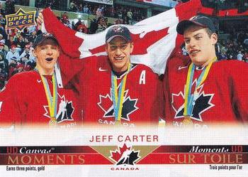2021-22 Upper Deck Tim Hortons Team Canada - UD Canvas Moments #CM-3 Jeff Carter Front