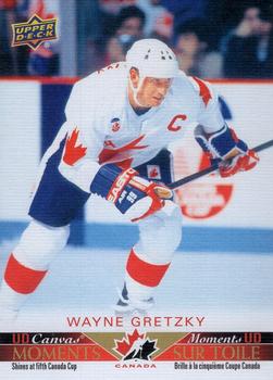 2021-22 Upper Deck Tim Hortons Team Canada - UD Canvas Moments #CM-15 Wayne Gretzky Front