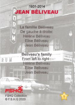 2020 FSHQ Collection Jean-Béliveau #9 Jean Beliveau Back