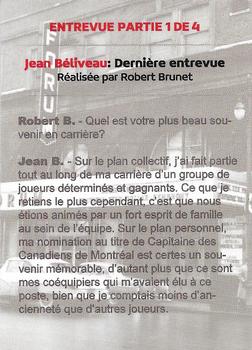 2020 FSHQ Collection Jean-Béliveau #26 Jean Beliveau Front