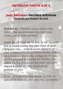 2020 FSHQ Collection Jean-Béliveau #29 Jean Beliveau Front