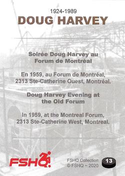 2020 FSHQ Collection Doug Harvey #13 Doug Harvey Back