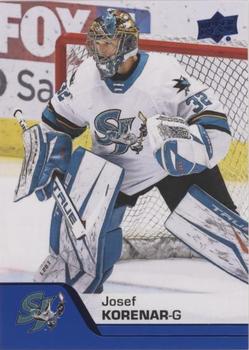 2020-21 Upper Deck AHL - Blue #9 Josef Korenar Front