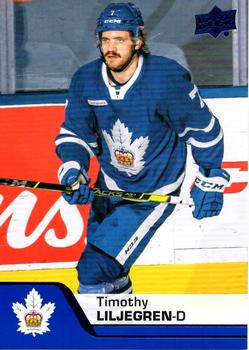 2020-21 Upper Deck AHL - Blue #23 Timothy Liljegren Front