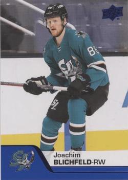 2020-21 Upper Deck AHL - Blue #36 Joachim Blichfeld Front