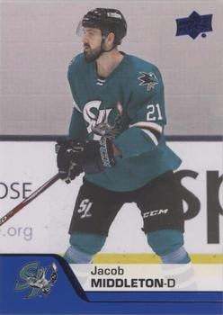 2020-21 Upper Deck AHL - Blue #90 Jacob Middleton Front