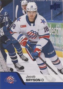2020-21 Upper Deck AHL - Blue #99 Jacob Bryson Front