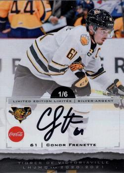 2021-22 Extreme Victoriaville Tigres (QMJHL) - Autographs Silver #15 Conor Frenette Front