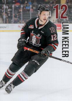 2021-22 Red Deer Rebels (WHL) #NNO Liam Keeler Front