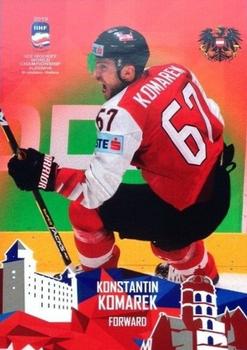 2019 Taiga IIHF World Championship Team Austria #AUT19/22 Konstantin Komarek Front
