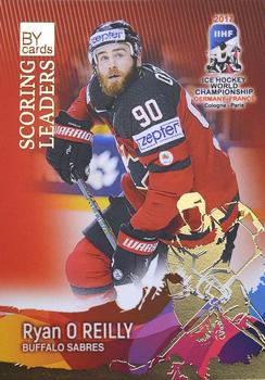 2017 BY Cards IIHF World Championship: Scoring Leaders #SL13 Ryan O'Reilly Front