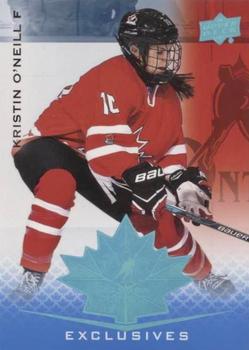 2021-22 Upper Deck Team Canada Juniors - Blue #69 Kristin O'Neill Front