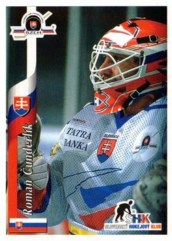 1995-96 APS Slovensky Hokejovy Klub (Slovakian) #7 Roman Cunderlik Front