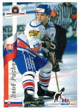 1995-96 APS Slovensky Hokejovy Klub (Slovakian) #18 Rene Pucher Front