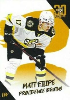 2021-22 Choice Providence Bruins (AHL) #5 Matt Filipe Front