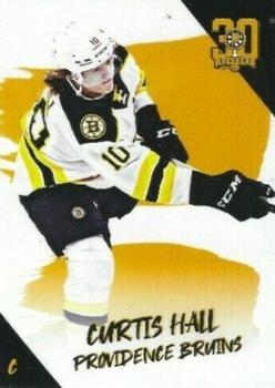 2021-22 Choice Providence Bruins (AHL) #9 Curtis Hall Front