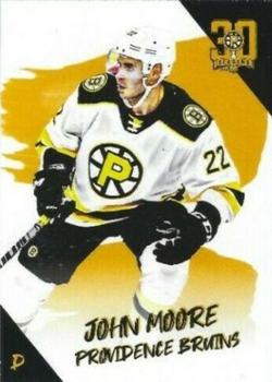 2021-22 Choice Providence Bruins (AHL) #17 John Moore Front