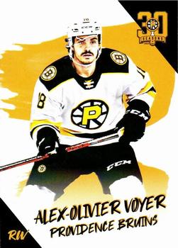 2021-22 Choice Providence Bruins (AHL) #23 Alex-Olivier Voyer Front