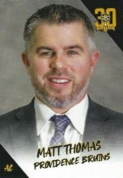 2021-22 Choice Providence Bruins (AHL) #27 Matt Thomas Front