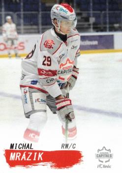 2021-22 Bratislava Capitals (ICEHL) #NNO Michal Mrazik Front