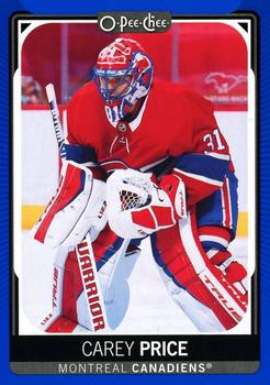 2021-22 O-Pee-Chee - Blue Border #10 Carey Price Front