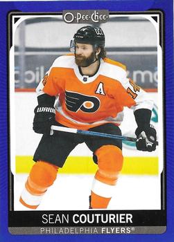 2021-22 O-Pee-Chee - Blue Border #25 Sean Couturier Front