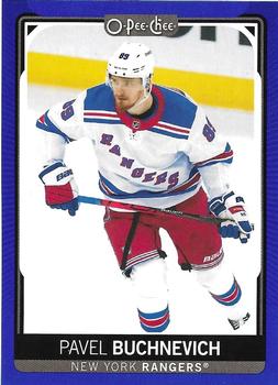 2021-22 O-Pee-Chee - Blue Border #85 Pavel Buchnevich Front