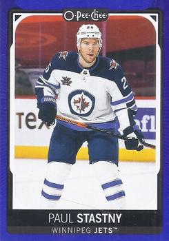 2021-22 O-Pee-Chee - Blue Border #141 Paul Stastny Front