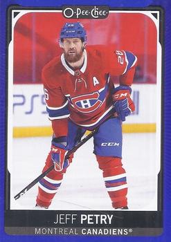 2021-22 O-Pee-Chee - Blue Border #253 Jeff Petry Front