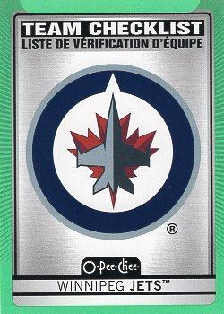 2021-22 O-Pee-Chee - Neon Green Border #581 Winnipeg Jets Front