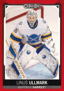 2021-22 O-Pee-Chee - Red Border #74 Linus Ullmark Front